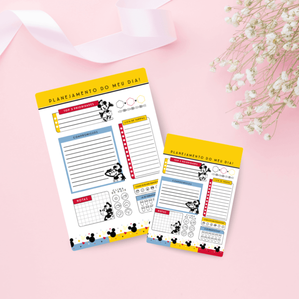 Planner Diário Mickey Mouse - Imagem 7