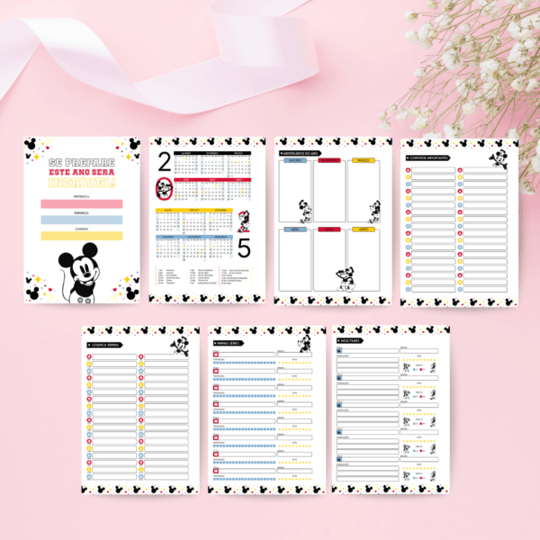 Planner Mickey Mouse - Imagem 7