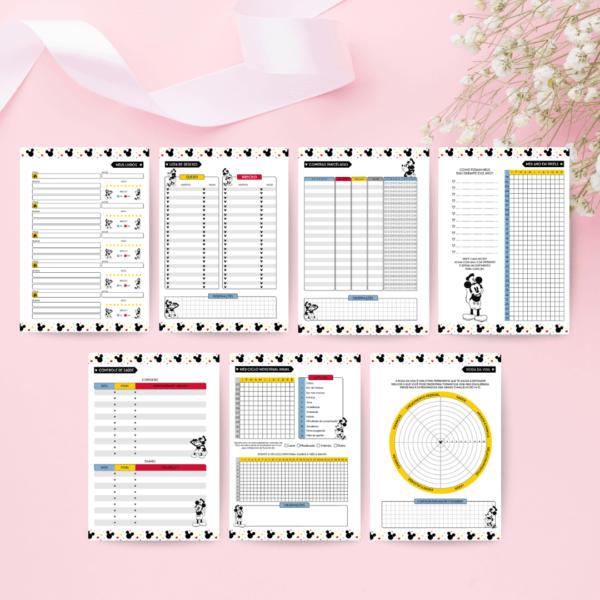 Planner Mickey Mouse - Imagem 9