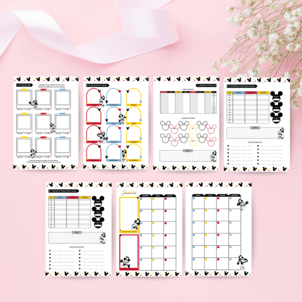 Planner Mickey Mouse - Imagem 10