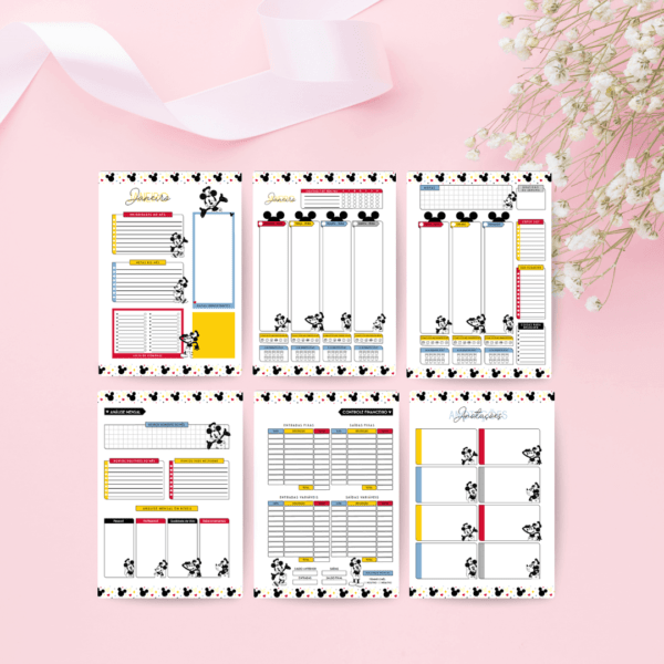 Planner Mickey Mouse - Imagem 11